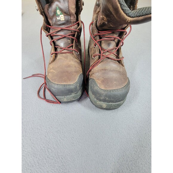 Red Wing King Toe Work Boots Mens Size 9.5 Waterproof Leather Safety 3516 Toe - Picture 5 of 14